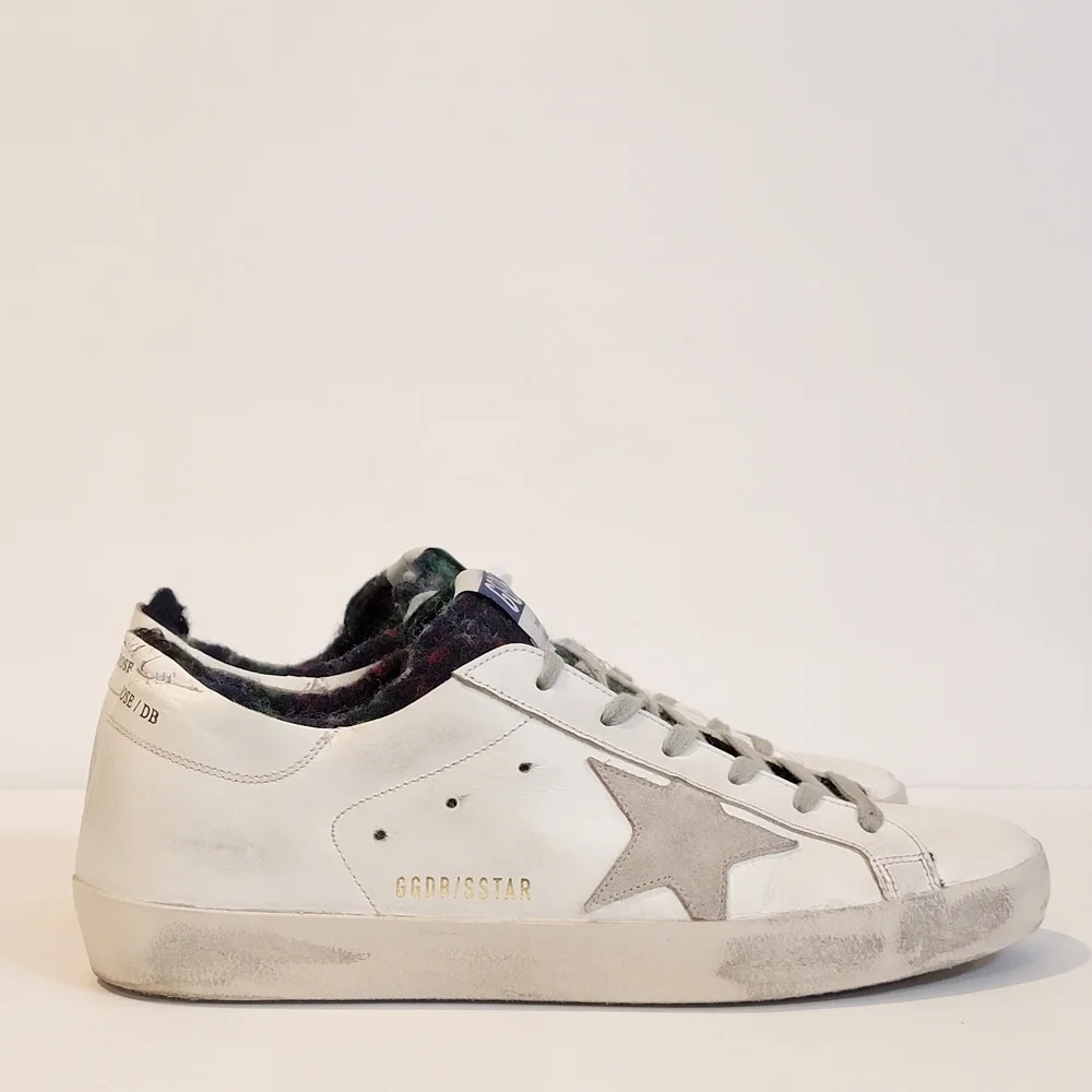 Golden Goose Sneakers womens or mens size 40 Superstar white wool liner thermal - Picture 6 of 15